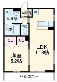 リブリ・DJ【2階】の間取り