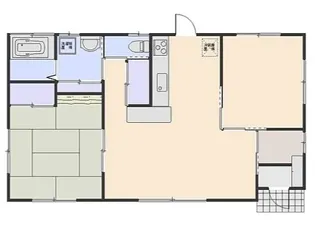 群馬県伊勢崎市下触町【一戸建】の間取り