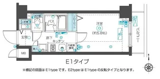 フェニックス武蔵関クアトロ【8階】の間取り