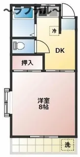 ファミール西所沢【1階】の間取り