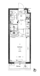 AXAS北池袋【2階】の間取り