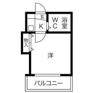 NF GRAN 中村公園【2階】の間取り