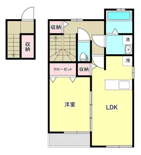 ドミール三輪台【2階】の間取り