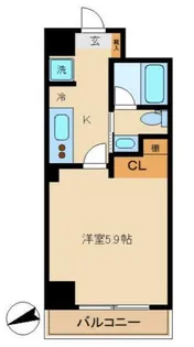 旗の台アパートメント【3階】の間取り