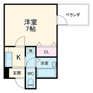 メゾン・ド・ソレイユ【3階】の間取り