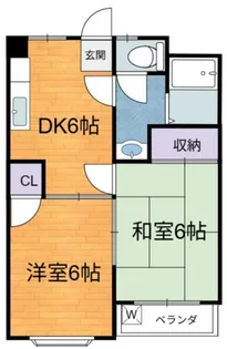メゾンドール【5階】の間取り