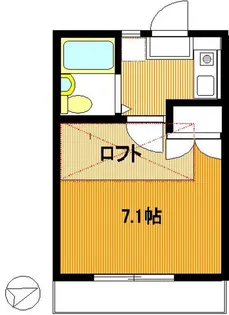 モンテベルテ【1階】の間取り