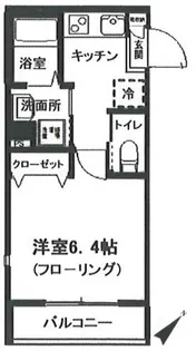 サンヒルズ旗の台【1階】の間取り
