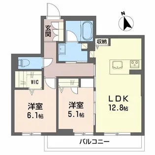 Le Chainon【1階】の間取り