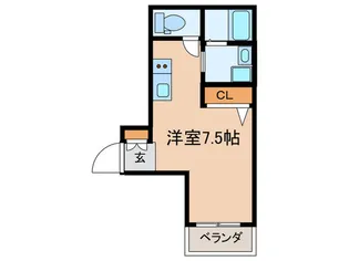 ベイコート【4階】の間取り