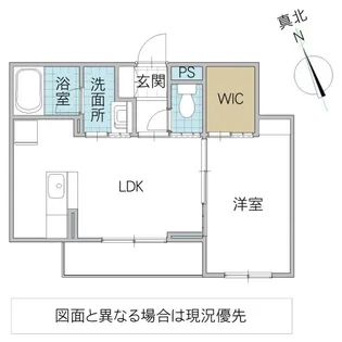 ELPIDA赤塚 A【3階】の間取り