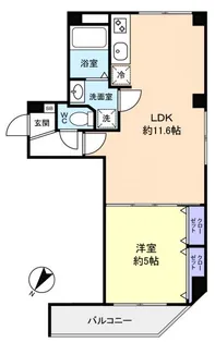 CONNECTPARKHILLS八千代台【4階】の間取り