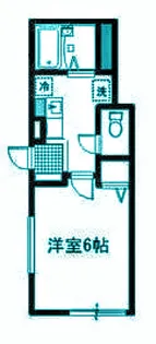 ミカンハウス【1階】の間取り