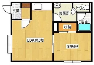 WISTARIA【1階】の間取り