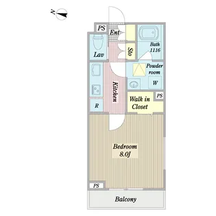 Alba(アルバ)【2階】の間取り