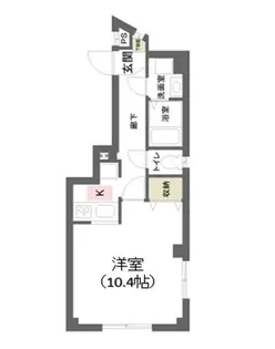 リトルズちば松波【2階】の間取り