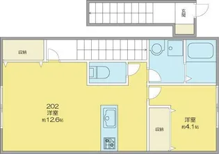 Maison de Rich Annex【2階】の間取り