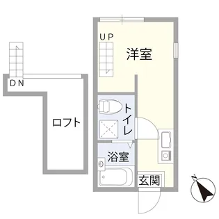 ル・セリシエ【1階】の間取り