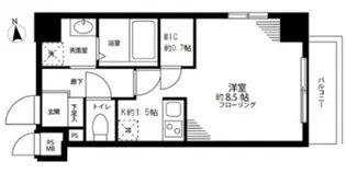 フラッツKT【5階】の間取り