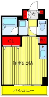 ハイホーム十条ヴェルデ館【5階】の間取り