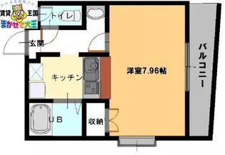 ラトゥールI【3階】の間取り