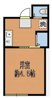 千駄木ハイム【1階】の間取り