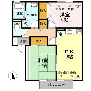 フジハウスII【2階】の間取り