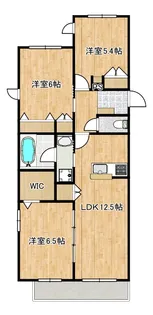 仮称)末長4丁目ヘーベルメゾン【2階】の間取り