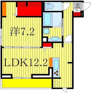 Ferro Risaia【3階】の間取り