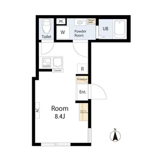 flap東久留米【1階】の間取り