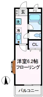 リヴェールヨコオ【1階】の間取り