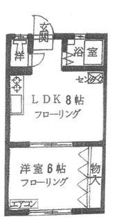 スズケイマンション【1階】の間取り