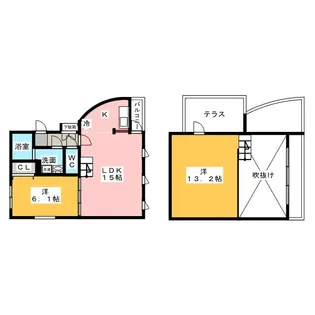 MILES TONES【4階】の間取り