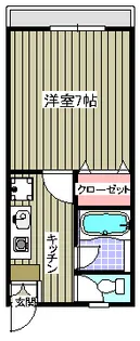 ムーンハイツトキ【2階】の間取り