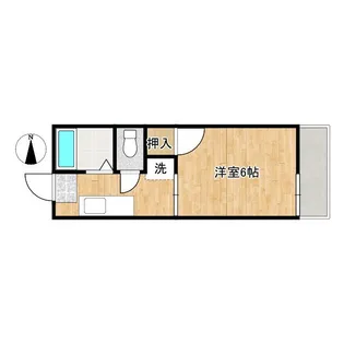 Mハウス【1階】の間取り
