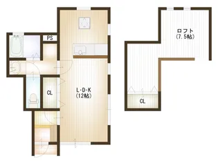 フェリーチェ【1階】の間取り
