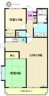 TERRAさがみ野【2階】の間取り