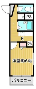 スーリエ中野【3階】の間取り