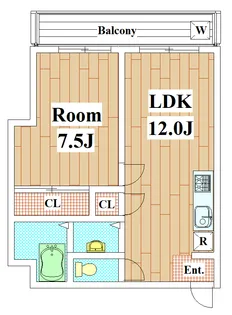 森マンション【4階】の間取り