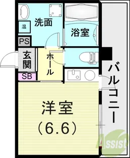 SORA住吉【4階】の間取り