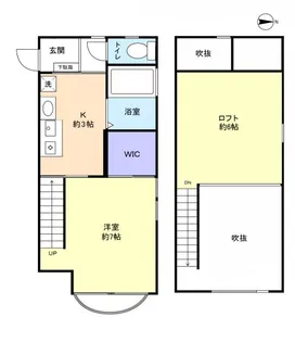 オーガニック・プロバンス勝田台【2階】の間取り