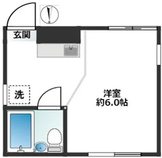 グリーンハイツ【3階】の間取り
