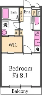 グランバレーII【1階】の間取り