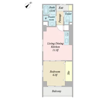 Miladia【4階】の間取り