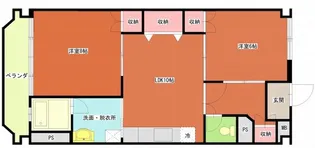 京橋ビル新館【4階】の間取り