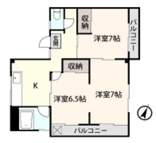 アシスト和光マンション【2階】の間取り