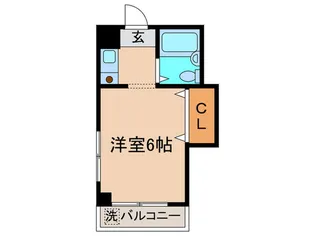 ドムス松宮A棟【2階】の間取り