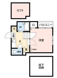 コンフォートベネフィス箱崎2【1階】の間取り