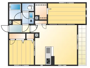 メゾン ド ルミエール【2階】の間取り