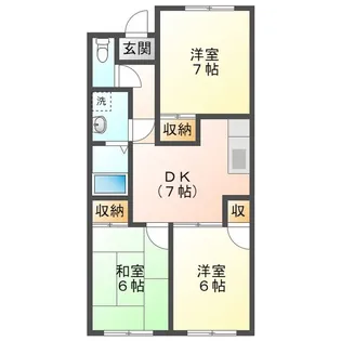 コーポM&I【3階】の間取り